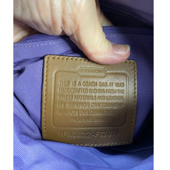 Coach Signature Convertible Crossbody/Shoulder Bag - Picture 6 of 7